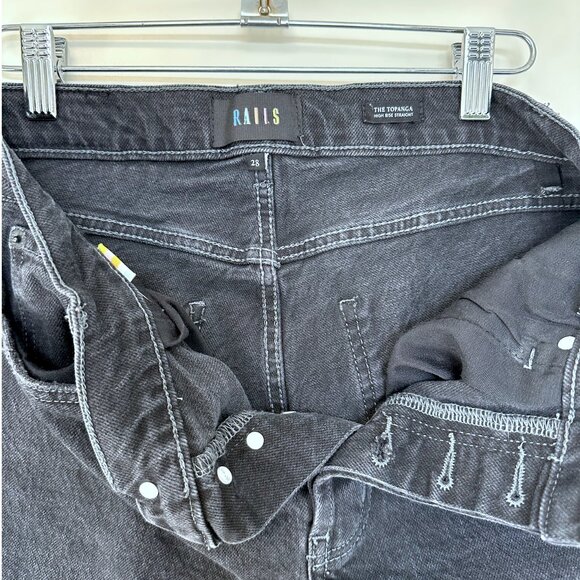 Rails Topanga straight jeans - washed black - Picture 5 of 6